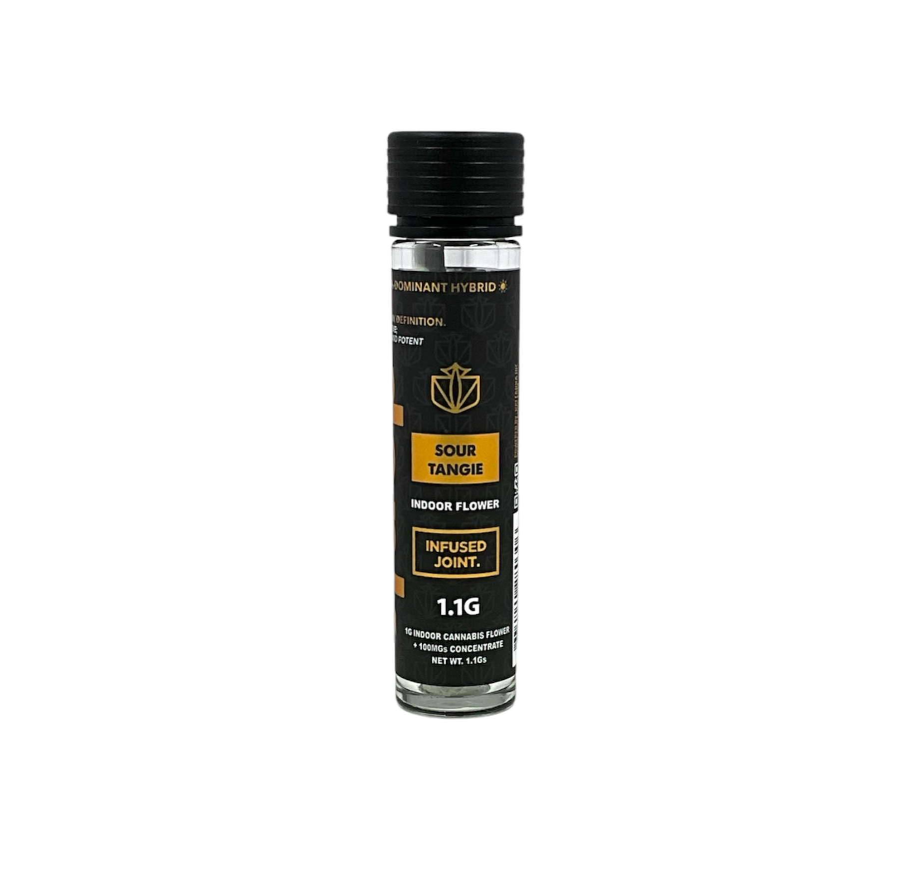 Photograph of product: Dank Sour Tangie Infused Preroll 1.1G