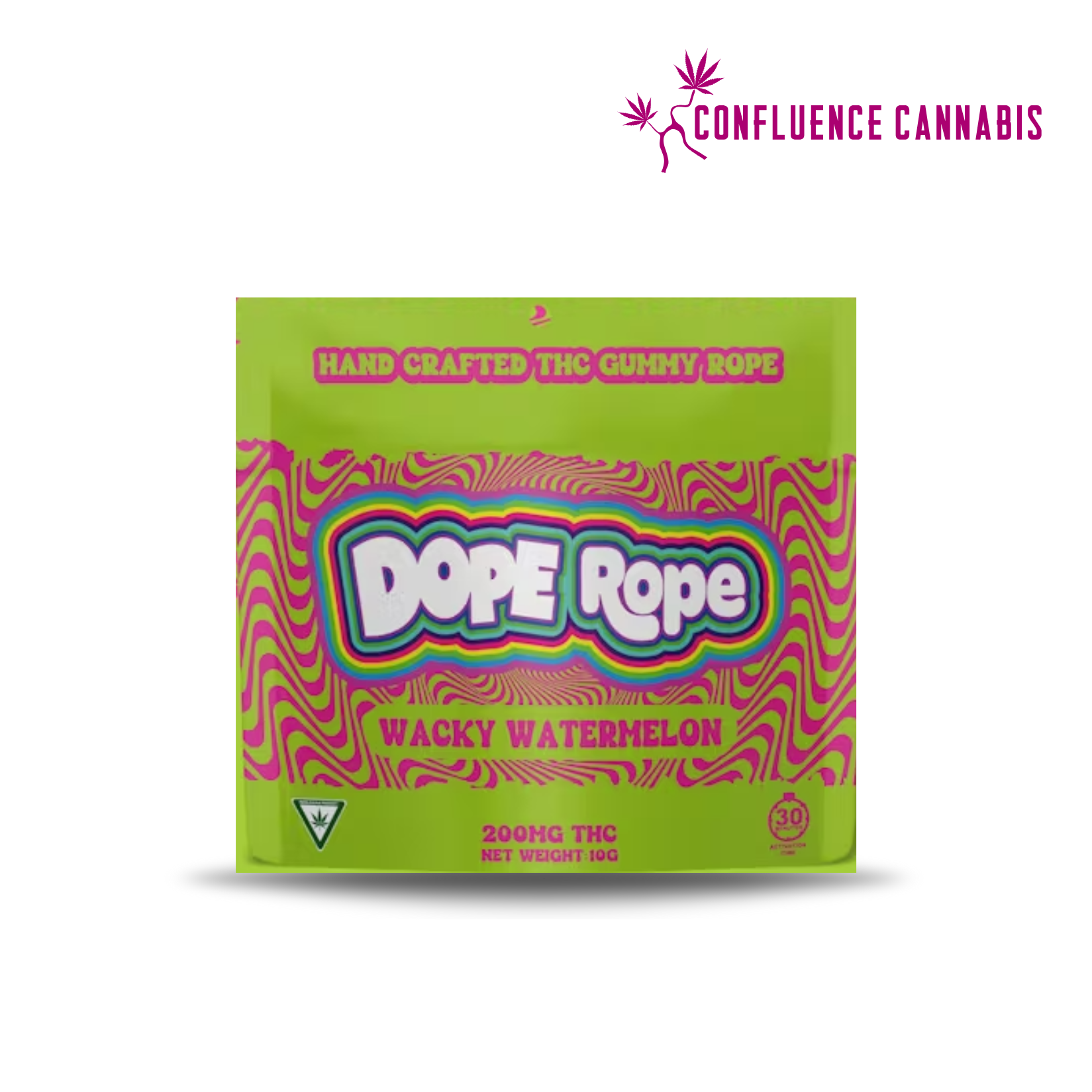 Photograph of product: Wacky Watermelon Gummy Rope