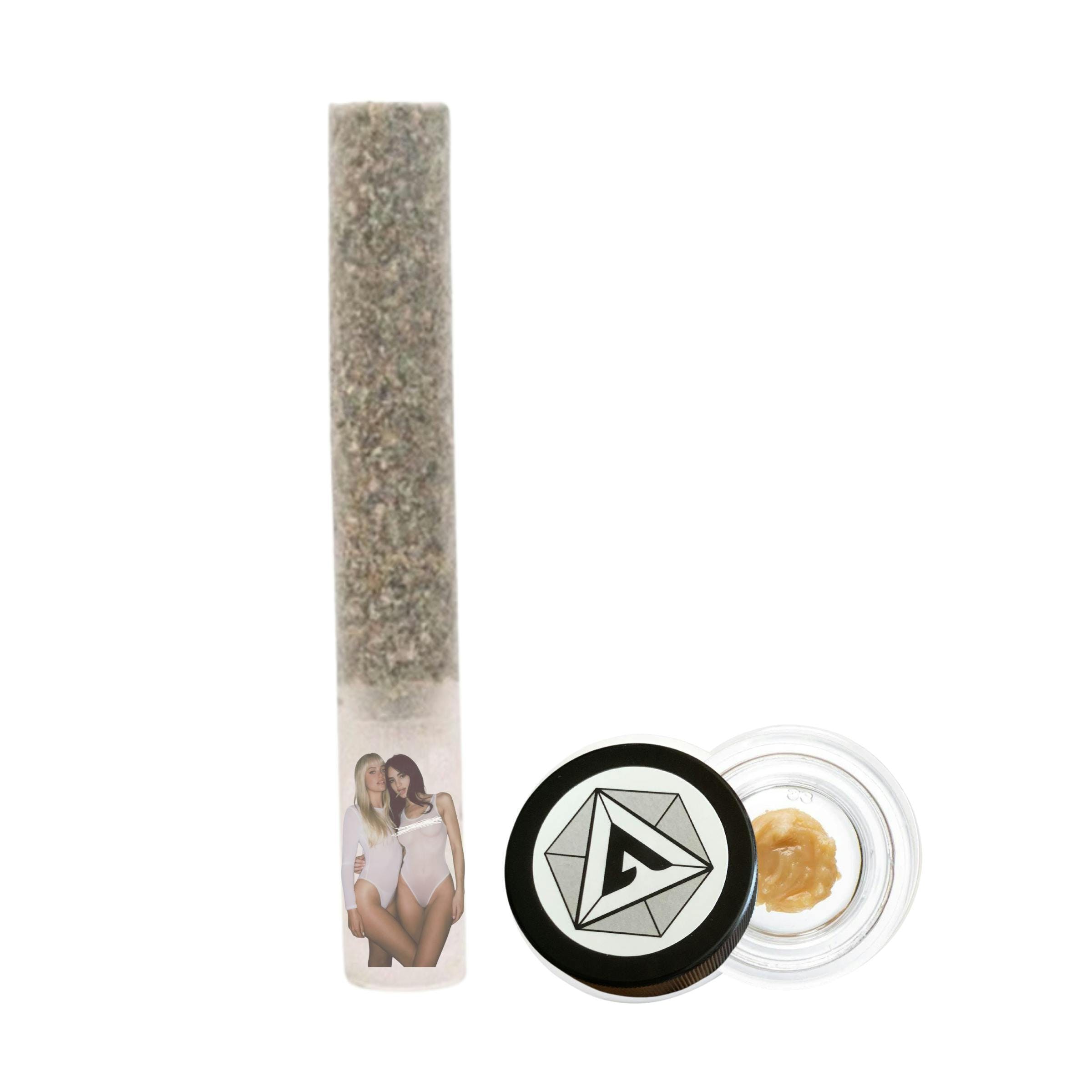 Photograph of product: Paradise Plus - Matcha 2g Rosin Infused Joint