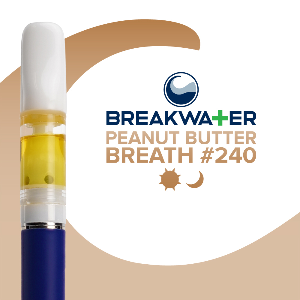Photograph of product: Peanut Butter Breath #240 Live au chocolat Rosin Cartridge