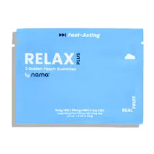 Photograph of product: Nama | Relax | Gummies | 2pk | 10mg