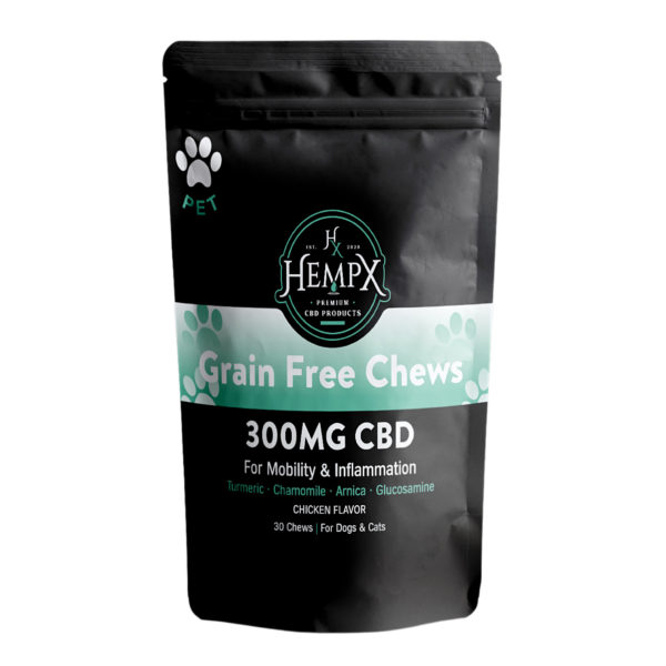 Photograph of product: PET 300mg CBD Grain Free Chews