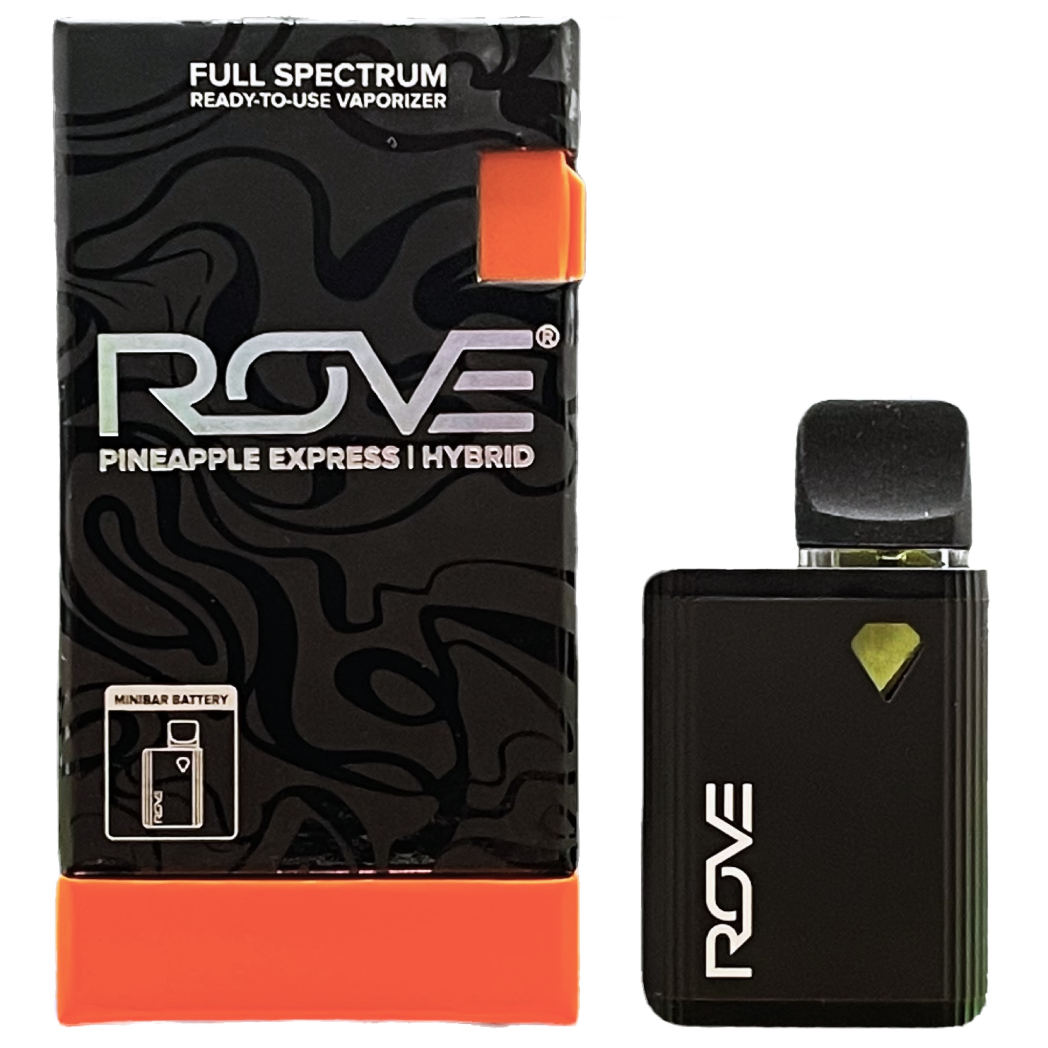 Photograph of product: Rechargeable MiniBar Pen | ROVE | Pineapple Express [Melted Diamonds]