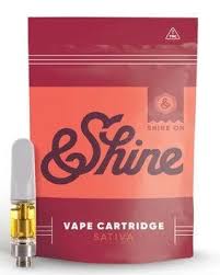 Photograph of product: &Shine Orange Sunset 1g Vape Cart