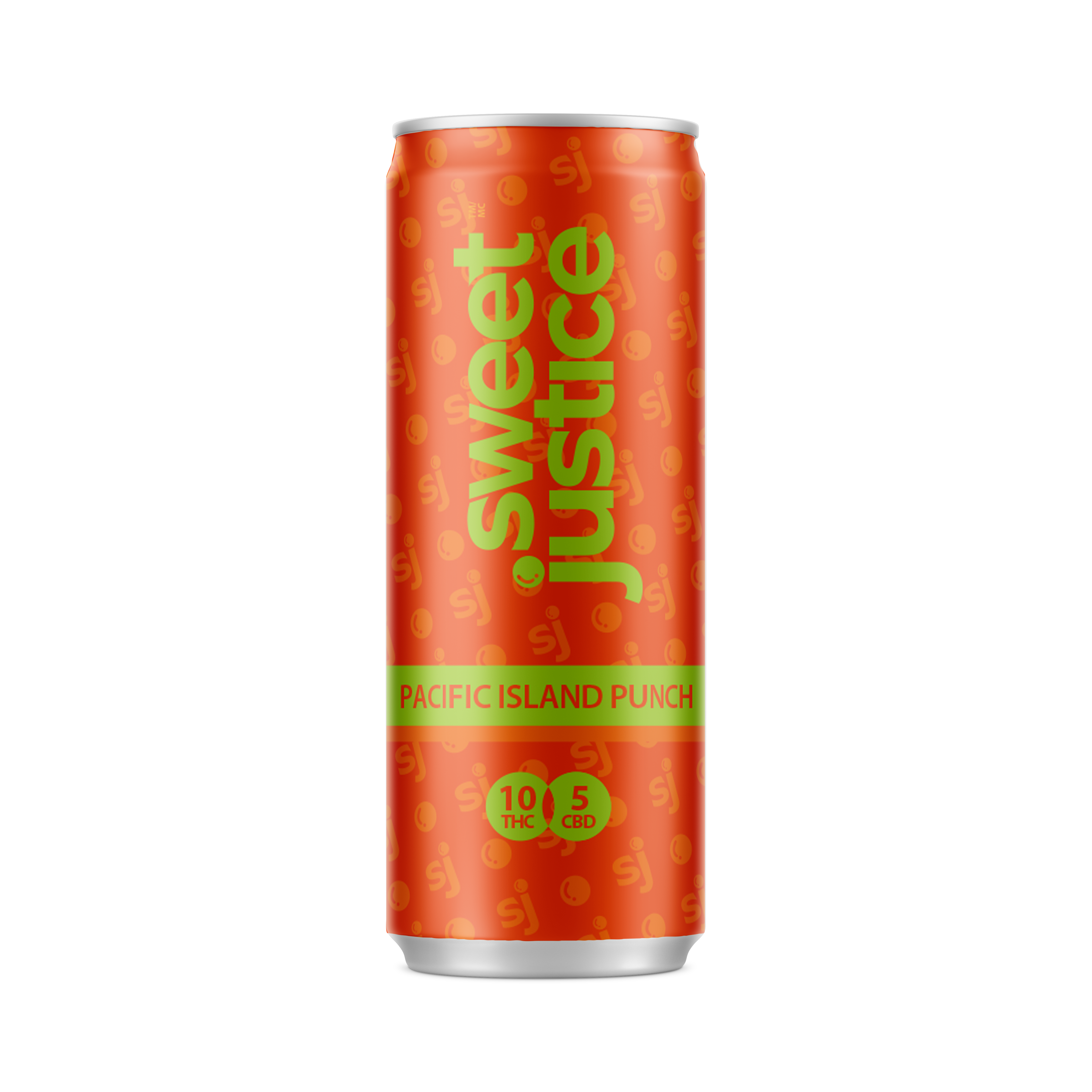 Photograph of product: Pacific Island Punch | 10mg TH-oui | 5mg CBD | Sweet Justice