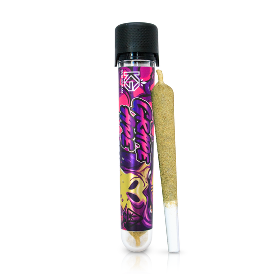Photograph of product: Grape Ape Infused Pre Roll 1.2g - 