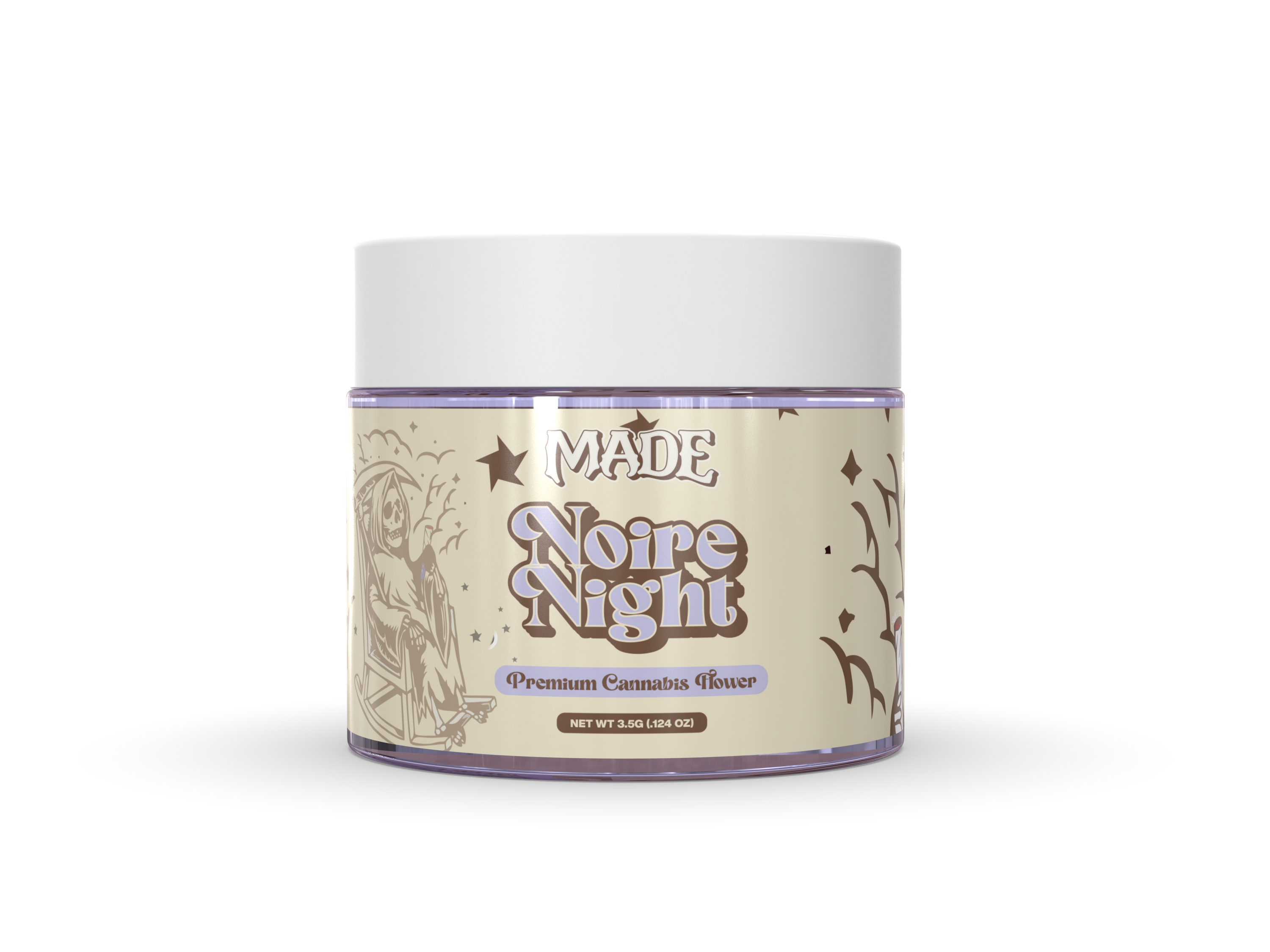 Photograph of product: 3.5g Noire Night Flower