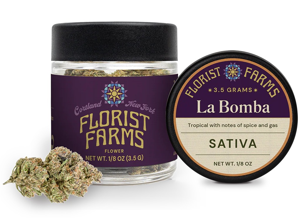 Photograph of product: Florist Farms | La Bomba | Flower 3.5g