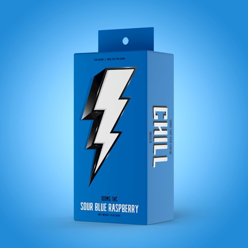 Photograph of product: Hi Burst Sour Blue Raspberry [I] 10pk|TH-oui:100| 2oz