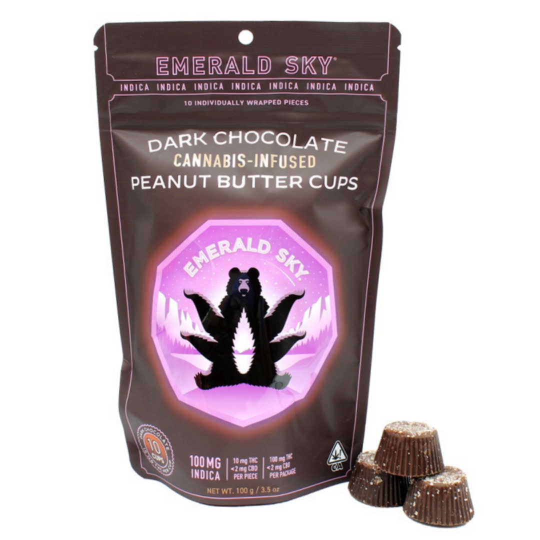 Photograph of product: 10PK Oui'd PB CUPS (DARK CHOCO)