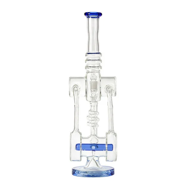 Photograph of product: Double Barrel Recycler | Water Pipe