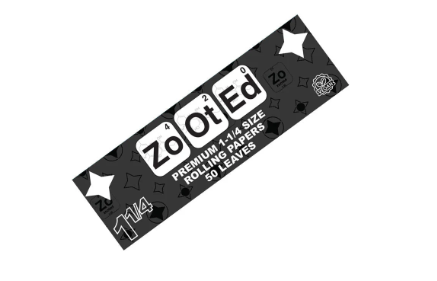 Photograph of product: Zooted Brandz   King Size Natural Rolling Papers