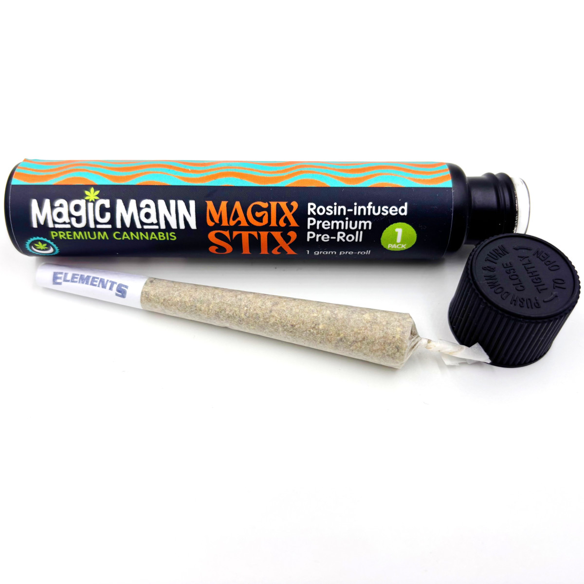 Photograph of product: Magic Mann | Magix Stix | Purple Cake | Infused 1g pre Roll