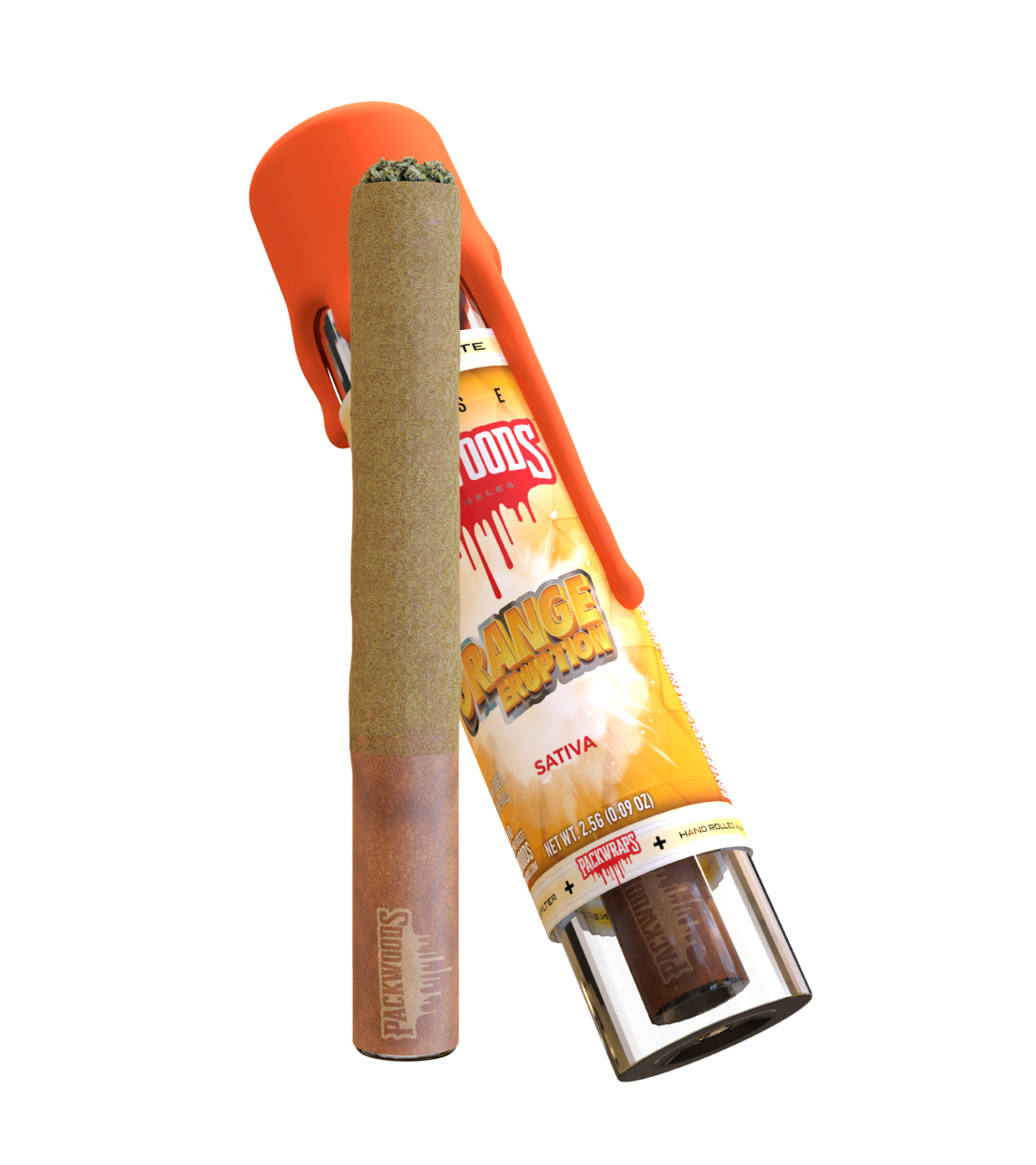 Photograph of product: Packwoods - 2.5g Infused Blunt - - Orange Eruption (S)
