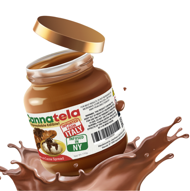 Photograph of product: Hazelnut-Cocoa Spread - TH-oui:CBD:CBG Chocolate (87.04mg)
