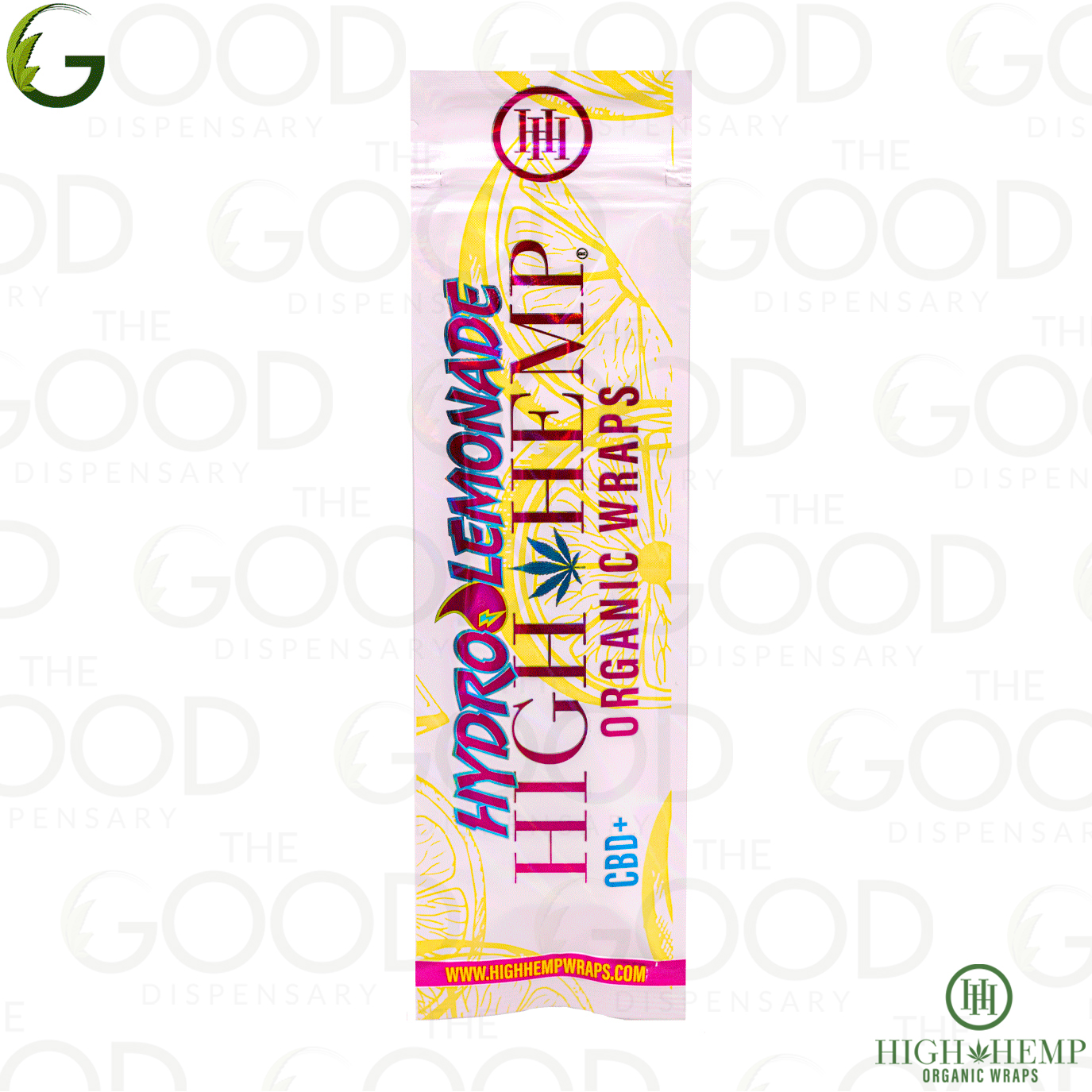 Photograph of product: Hydro Lemonade CBD Wraps | 2 pack