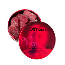 Photograph of product: Off Hours | Offline | Cherry Berry | Gummies | 100mg