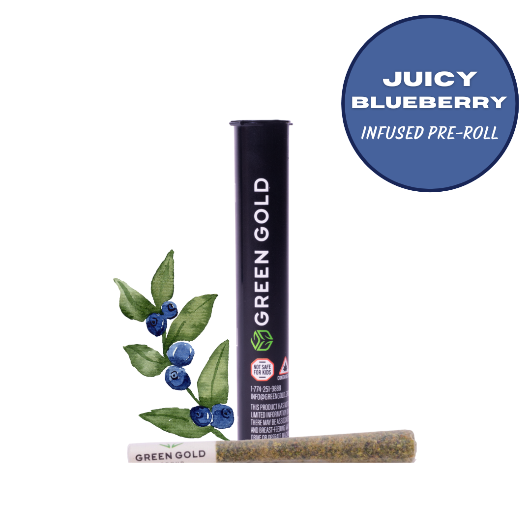 Photograph of product: GGG | Juicy Blueberry Infused Pre-Roll