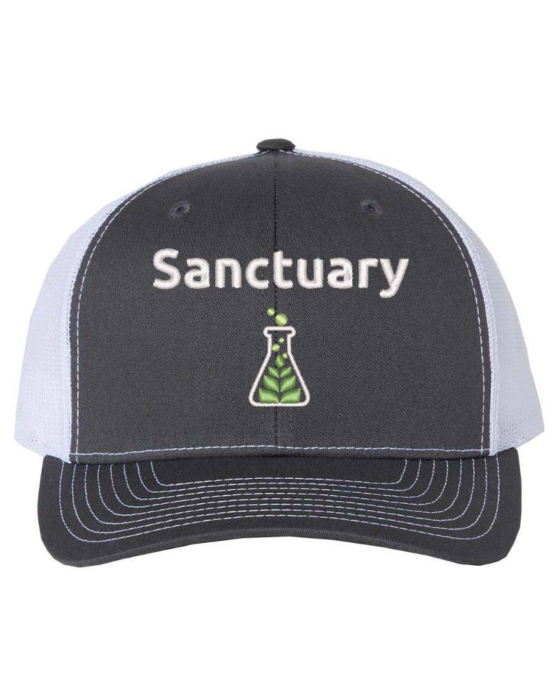 Photograph of product: Hat - Sanctuary Beaker Grey/White Trucker