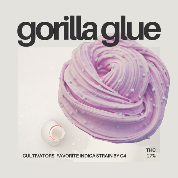 Photograph of product: C4: Flower | Gorilla Glue #4 | 3.5g