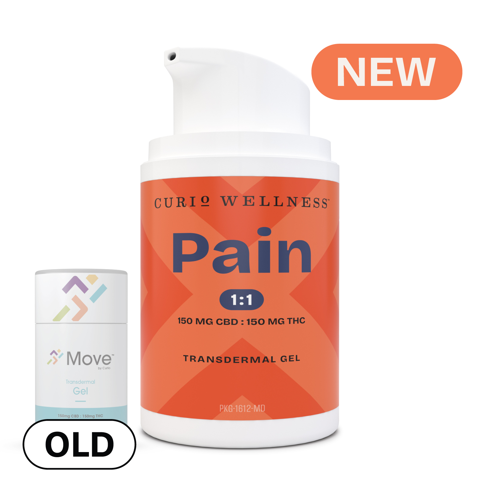 Photograph of product: #1 in MD Curio - Pain 1:1 Transdermal Gel (150mg)