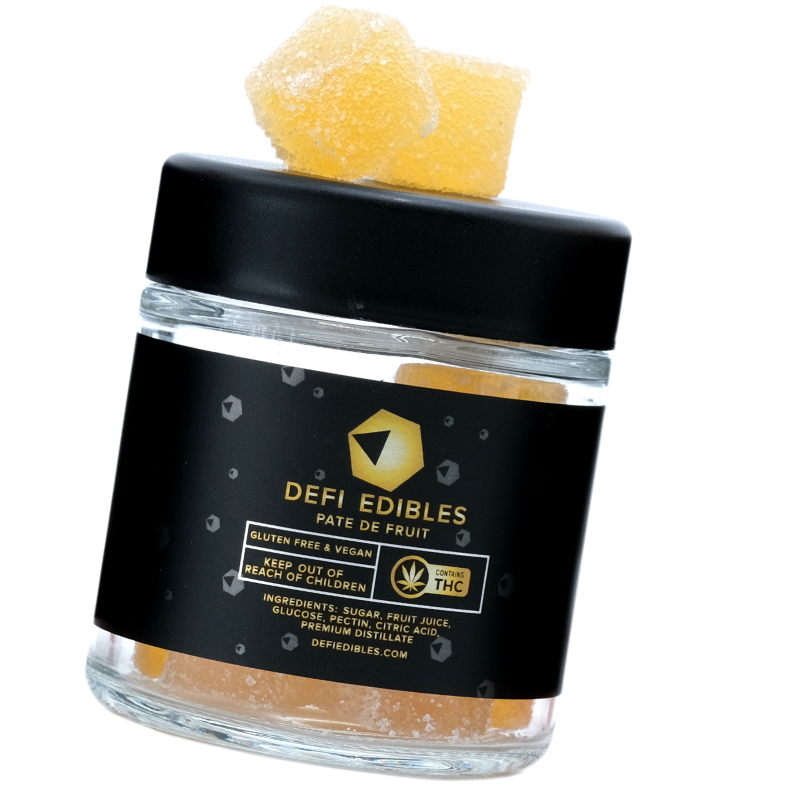 Photograph of product: Defi Pineapple Gummy 100mg