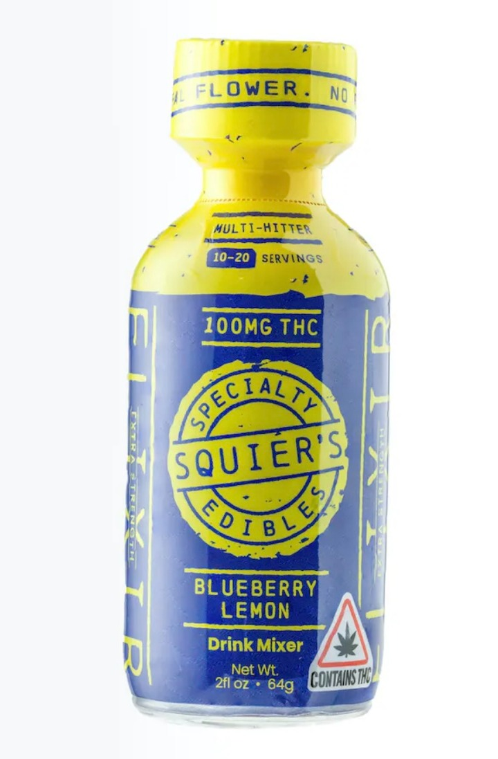 Photograph of product: SSE | Blueberry Lemon au chocolat Rosin Drink Mixer | 100MG Total