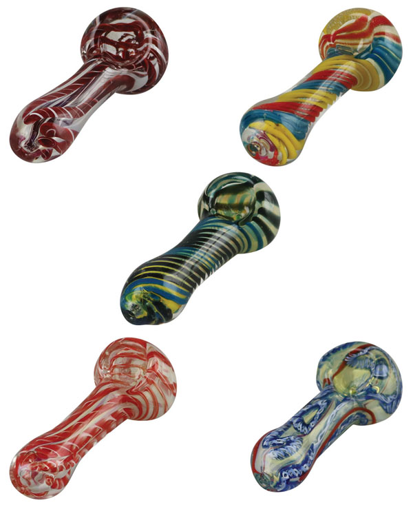 Photograph of product: Color Swirl Spoon 3.25"