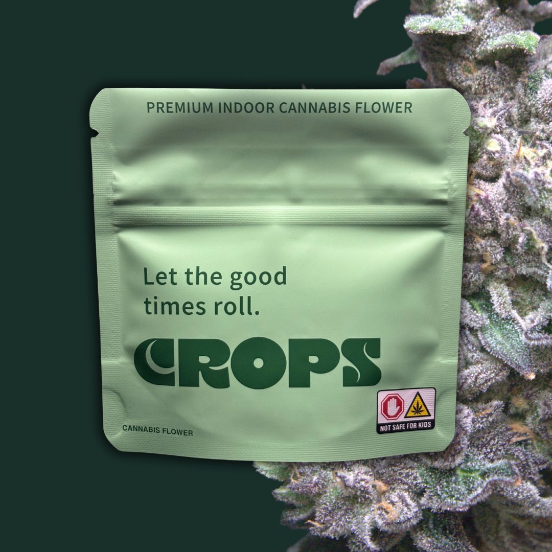Photograph of product: Crops | Ruby Violet (S-H) Ground Flower | 14g