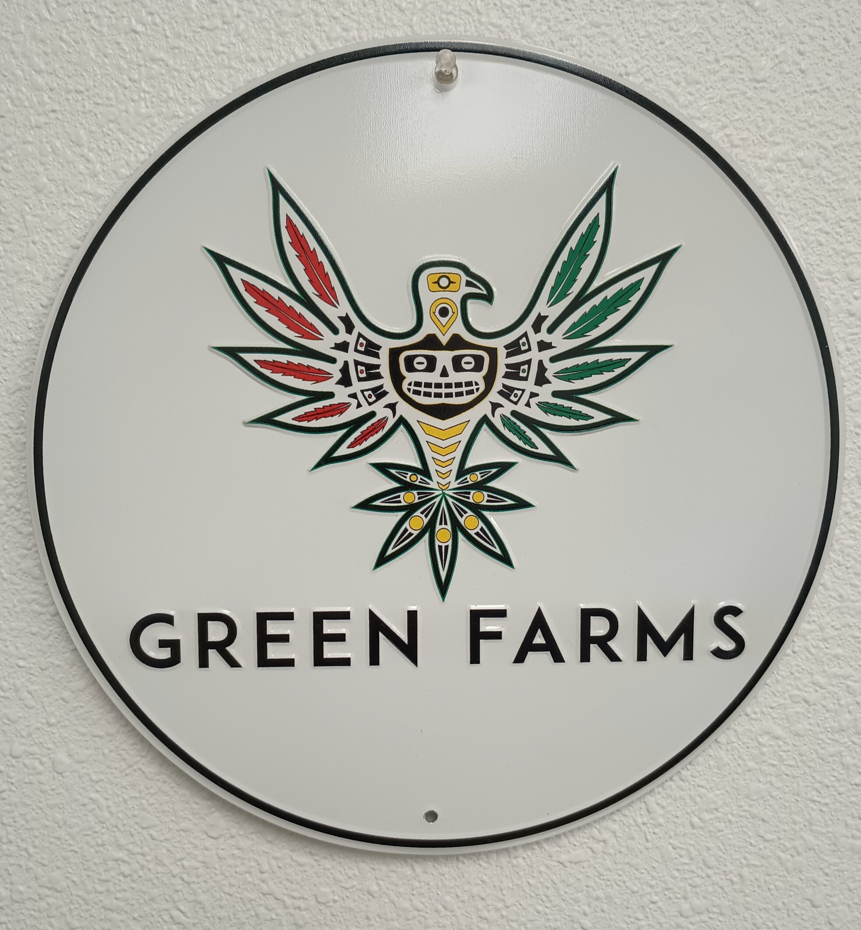 Photograph of product: Green Farms - Metal Signs