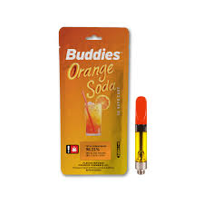 Photograph of product: BUDDIES - VAPE DISTILLATE - 1G - ORANGE SODA