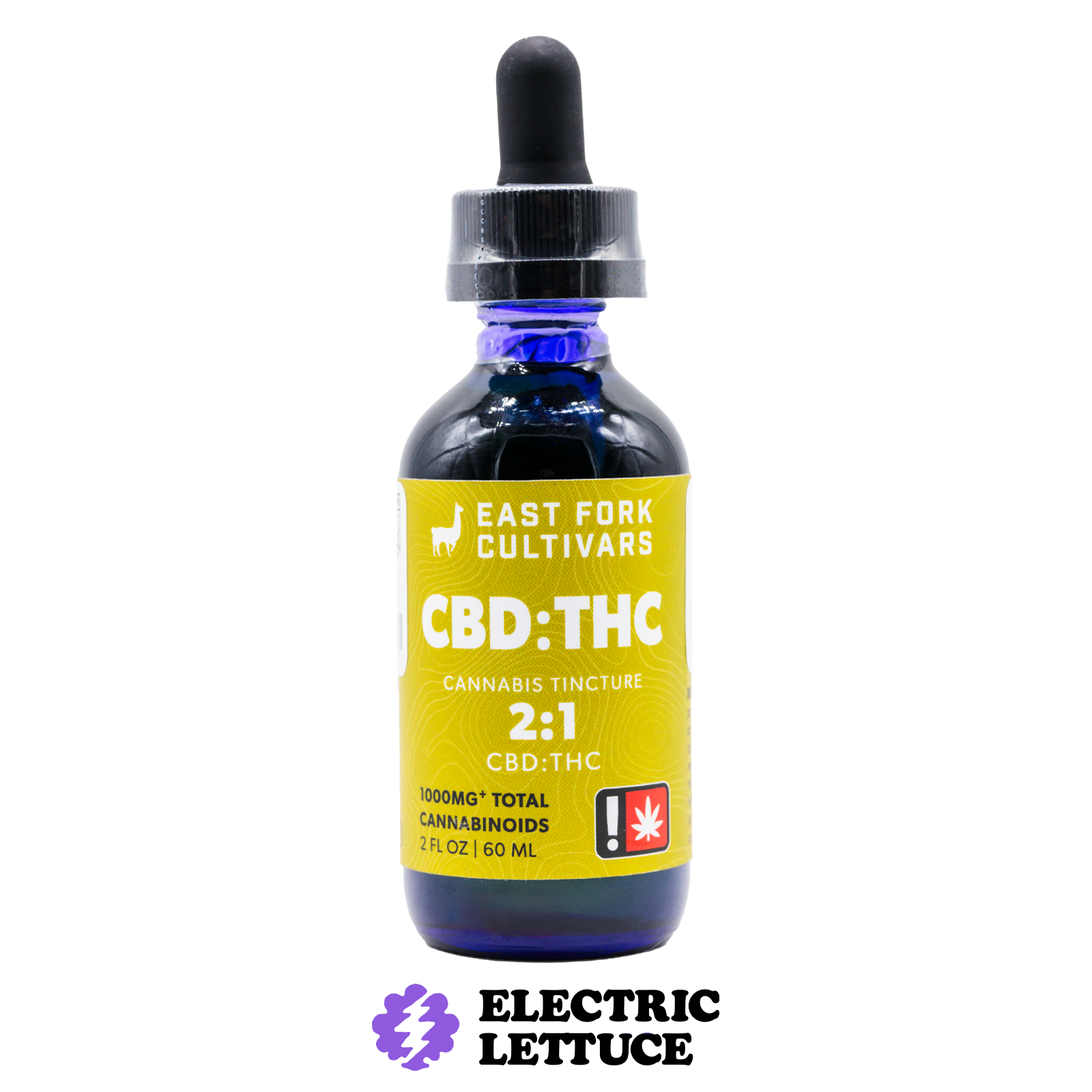Photograph of product: Peak Pineapple Jager 2:1 CBD Tincture 2oz