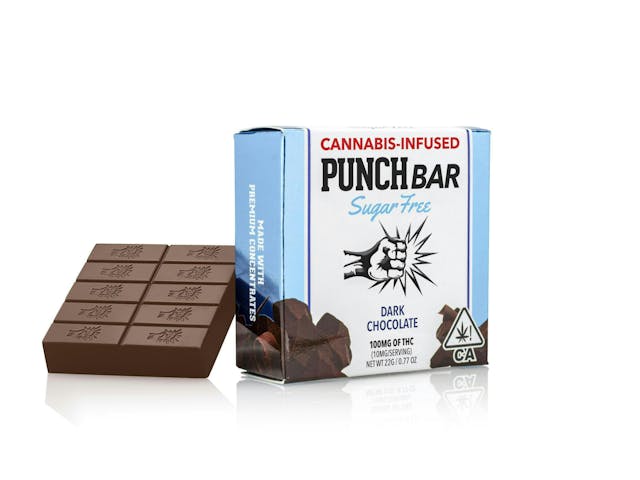 Photograph of product: SOLVENTLESS SF DARK CHOCOLATE-BAR 100MG - 