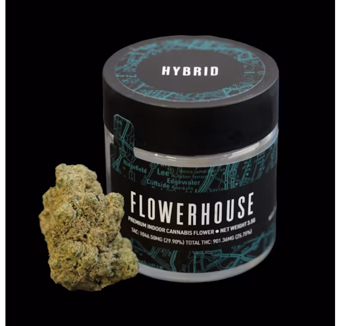 Photograph of product: Flowerhouse | Red Bullz | 3.5g (Premium Indoor)
