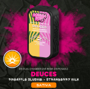 Photograph of product: Pineapple Slushie X Strawberry Milk Duel Chamber Aio 1 G