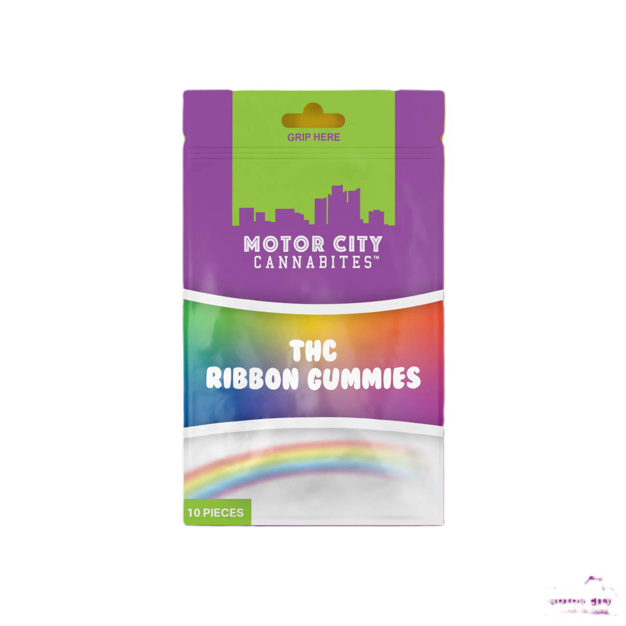 Photograph of product: Motor City Ribbon Gummies 200mg Rec