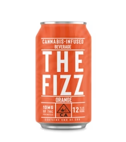 Photograph of product: Manzanita - The Fizz - Orange - Can 10mg