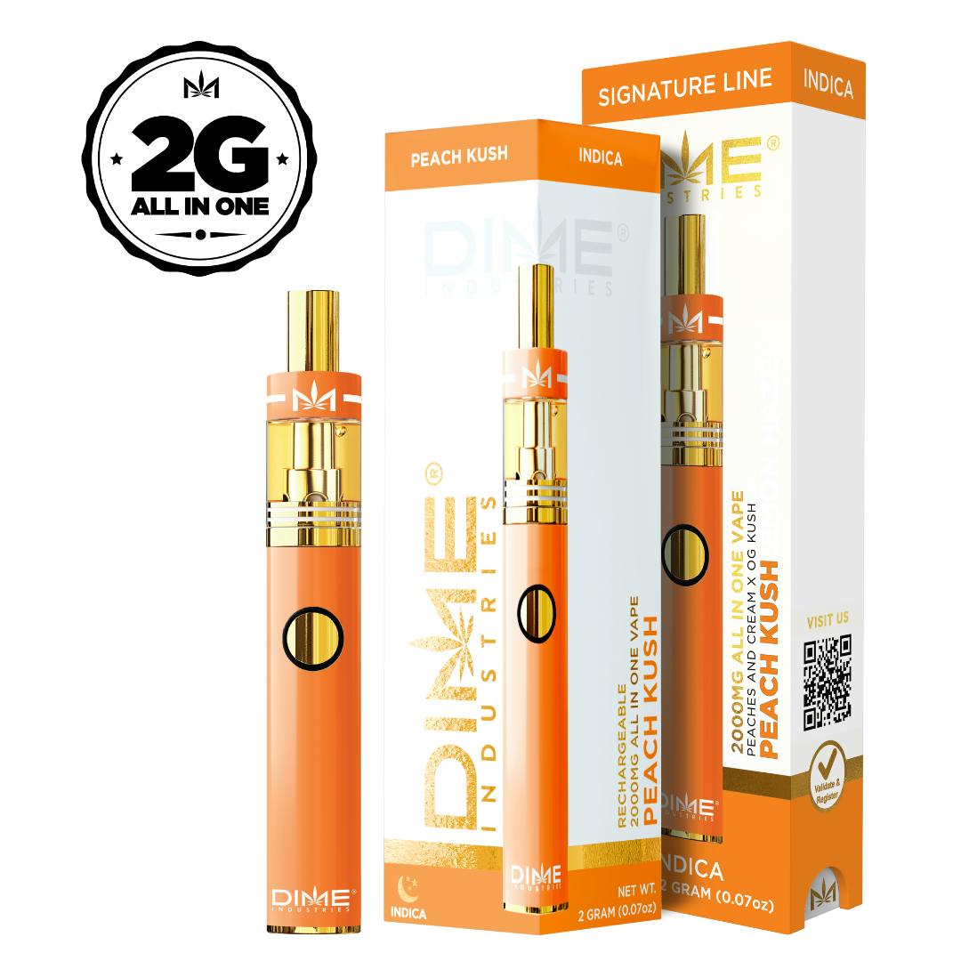 Photograph of product: Peach Kush | Disposable