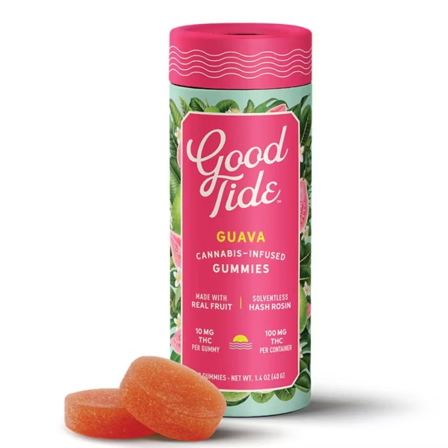 Photograph of product: Good Tide - Guava (Hybrid) Edible 100mg