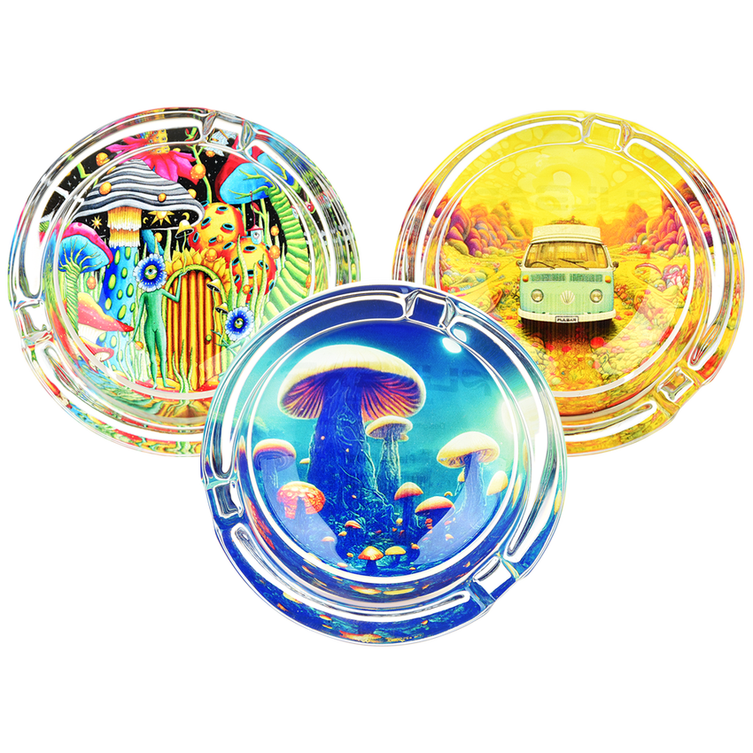 Photograph of product: Pulsar | Design Series | Glass Ashtray