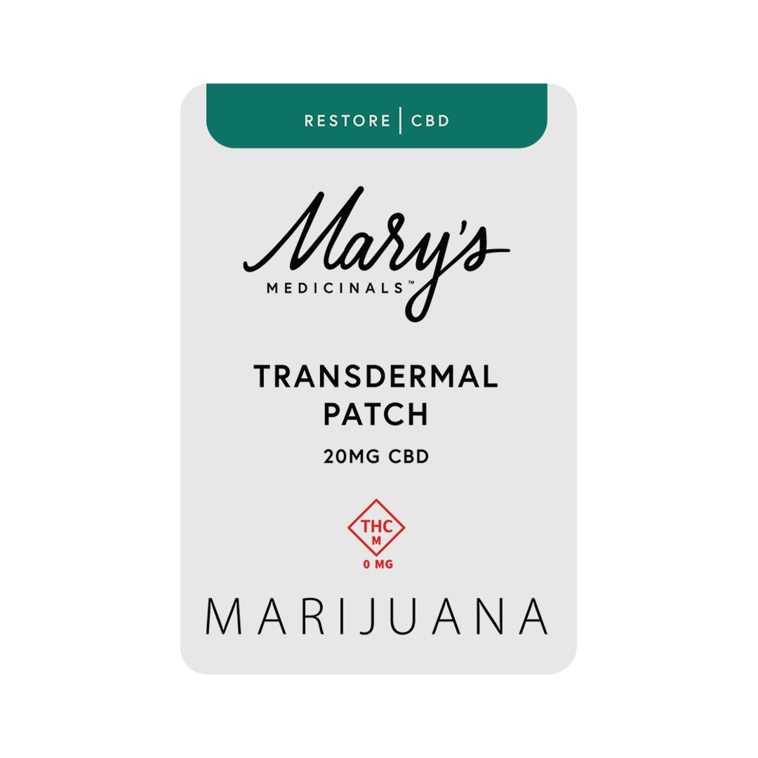 Photograph of product: Restore CBD Transdermal Patch | 20mg
