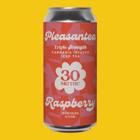 Photograph of product: PLEASANTEA RASPBERRY TH-oui TEA 30MG