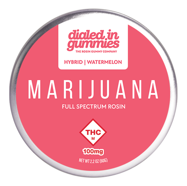 Photograph of product: 100mg Rosin Gummies | Watermelon (Hybrid)