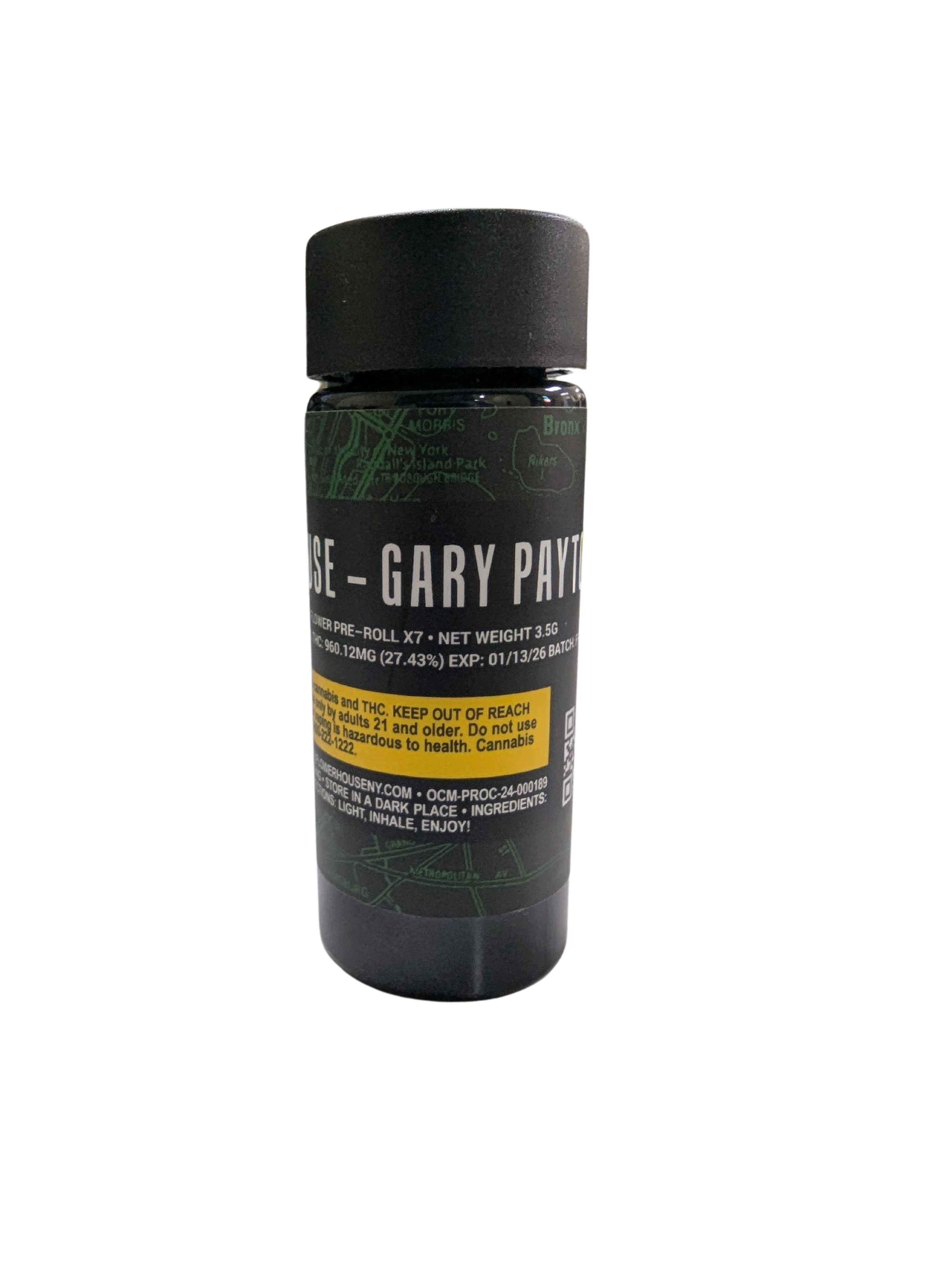 Photograph of product: FlowerHouse | Gary Payton | Infused Pre-Roll 7pk | 3.5g