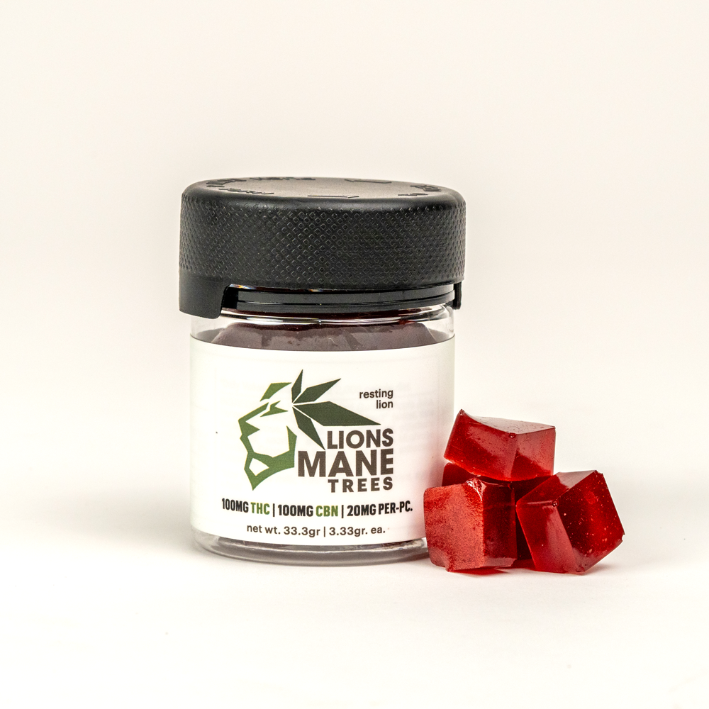 Photograph of product: Lion's Mane Trees - TH-oui+CBN Gummy - 10ct Gummies