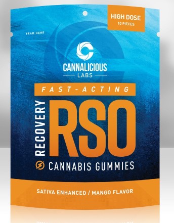 Photograph of product: CL | HC* RSO Recovery Mango Gummy | 200mg (AU)