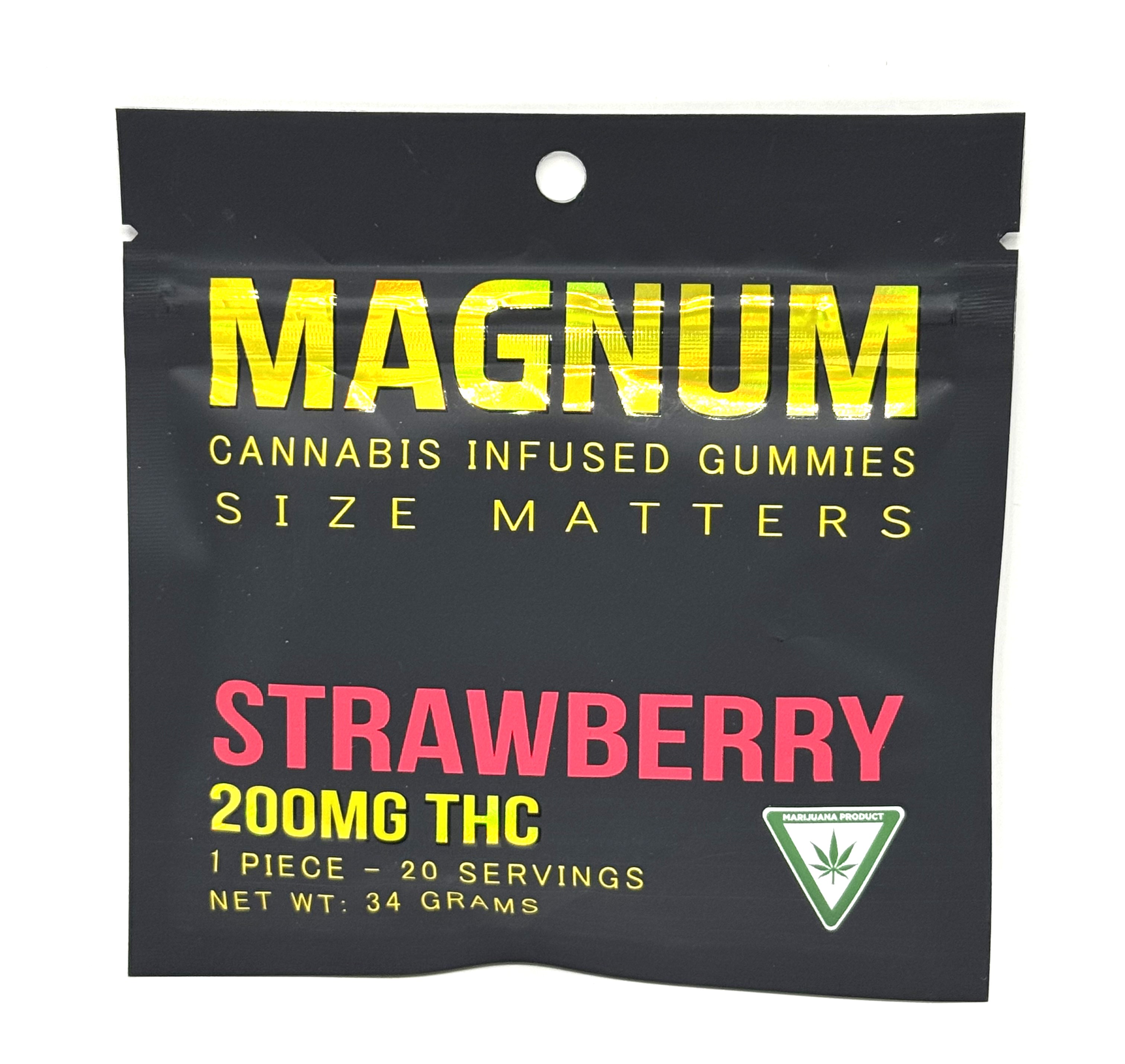Photograph of product: Magnum | Strawberry | 200mg Gummies