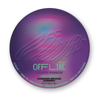 Photograph of product: Offline Grape Punch - 100mg Gummies - Off Hours