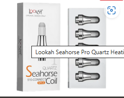 Photograph of product: Lookah Seahorse Pro Quartz Heating Elements