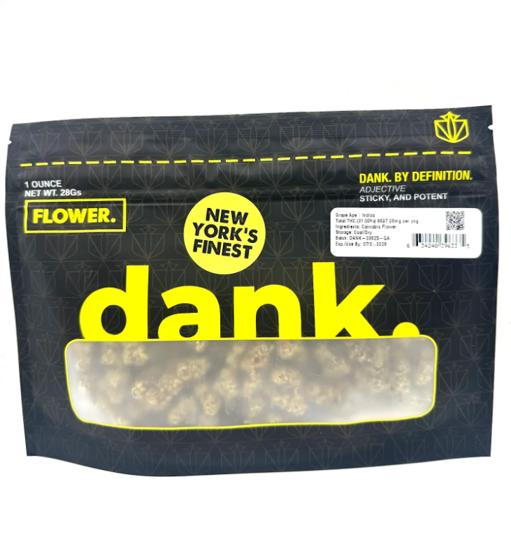 Photograph of product: Dank Grape Ape Sun-Grown Flower 28g